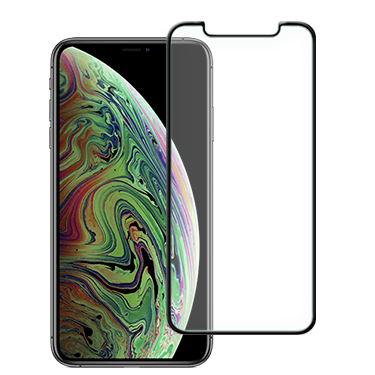Uolo Shield 3D Tempered Glass (Full Adhesive & Case Friendly), iPhone 11 Pro Max/Xs Max